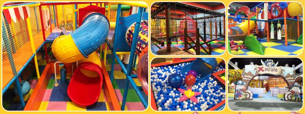 New Indoor Playground Equipment Naughty Castle for Kids