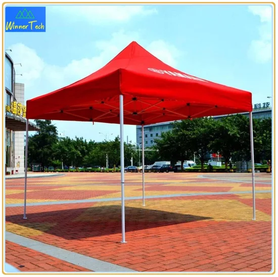 Tentes pliantes 3X3 promotionnel pliant impression personnalisée événement auvent Pop up tente affichage fête mariage chapiteau Gazebo auvent salon commercial tentes-W00002