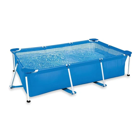 OEM rond personnalisé votre propre Logo adulte grand Alberca Piscina accessoire de natation hors sol extérieur cadre en acier piscine Intex