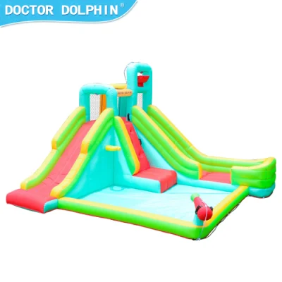 Vente chaude Pas Cher Commercial Géant Enfants Saut Videur Maison Combo Jumpoline Château Gonflable Gonflable avec Toboggan