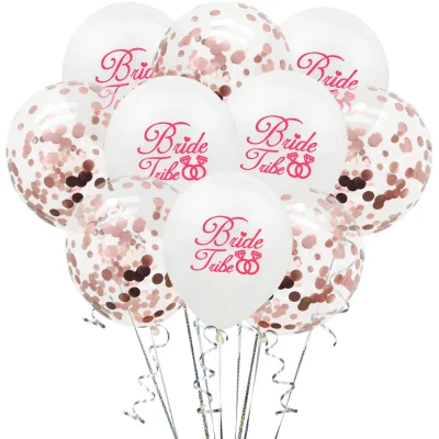 10 pièces ballons de confettis en Latex ballons de fête ballon de confettis pour décorations de fête décorations de mariage et proposition