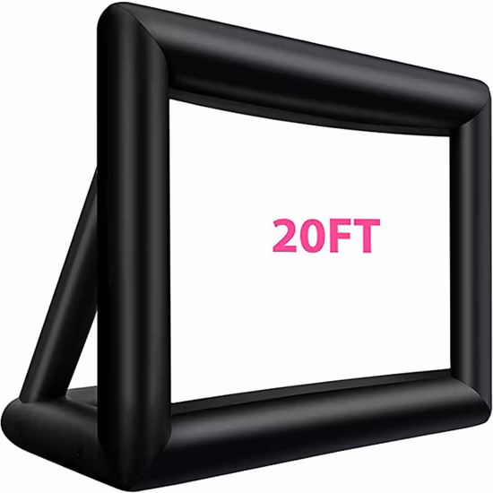 Grand écran gonflable de films de projecteur géant de taille faite sur commande extérieure