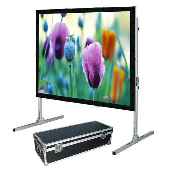 120 pouces 4 : 3, 4K Ultra HD Ready Portable Foldaway Movie Theater Front Projector Screen