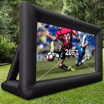 Drive-in portatif pliable extérieur pour l'écran de film gonflable de cinéma de projecteur