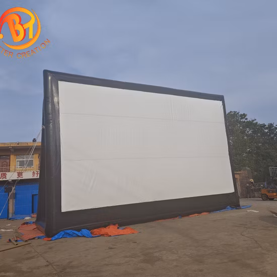 Écran de cinéma gonflable de projecteur d'équipement de cinéma extérieur